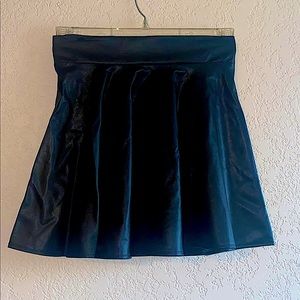 Leather skirt